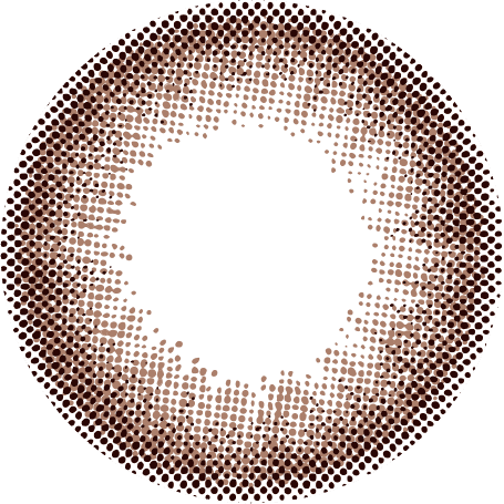 メメマールのデイライトキャメルワンデーのレンズ