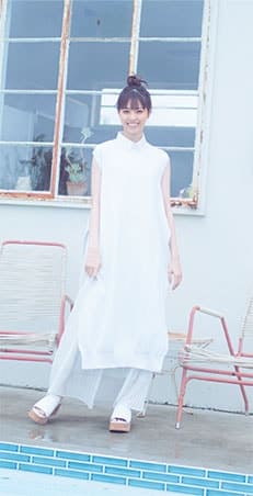 メメマールのカラコンを着用した西野七瀬の写真